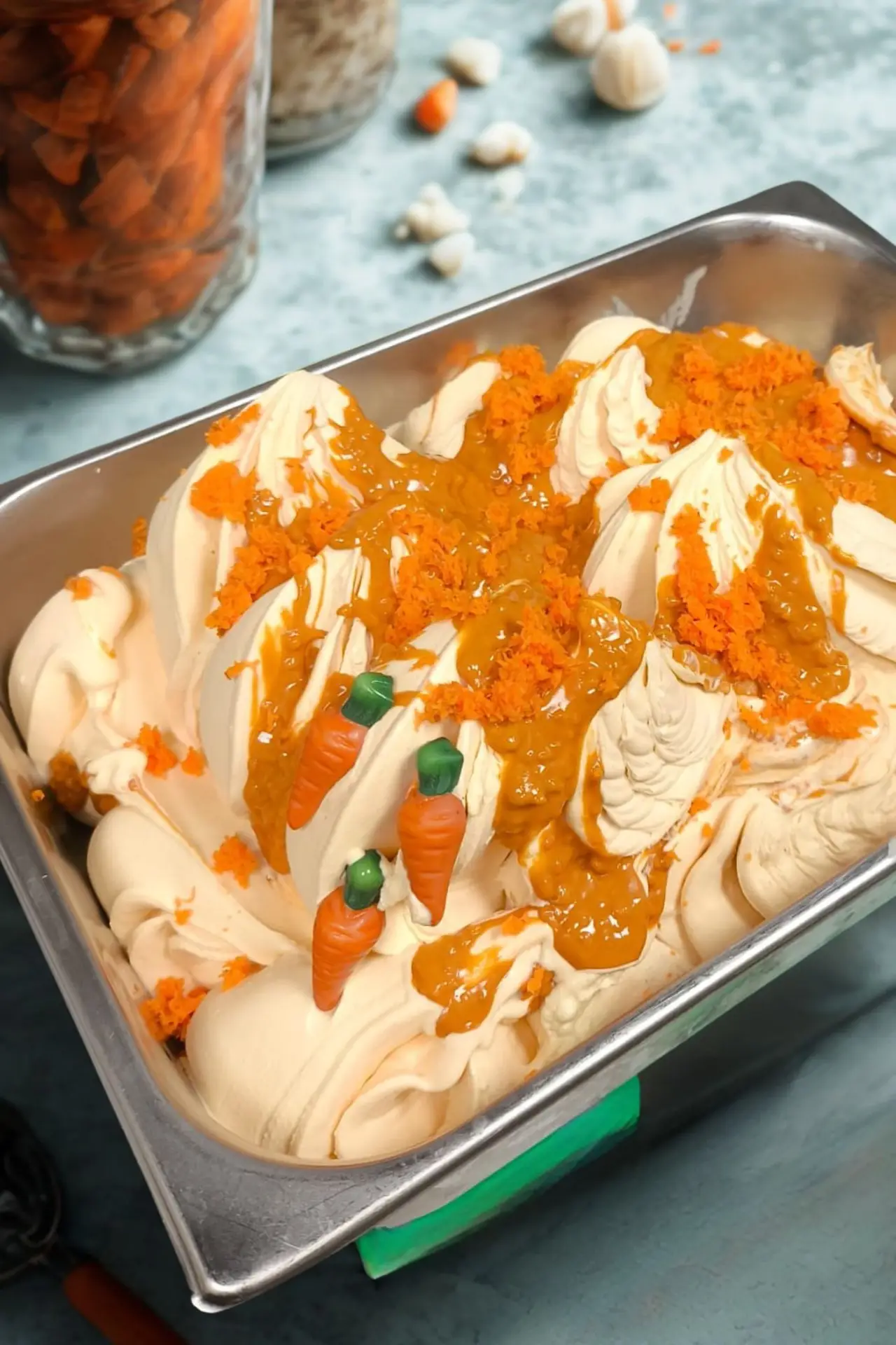 helado de tarta de zanahoria 2 -MAESTRO HELADERO